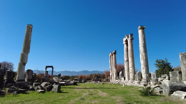 Aphrodisias was a small ancient Greek Hellenistic city in the historic Caria cultural region of western Anatolia, Turkey. It is located near the modern village of Geyre.