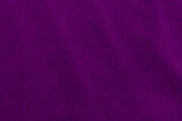 Violet clean wool texture background. light natural fashion wool. purple seamless cotton. texture of fluffy fur for designers. close-up fragment white wool carpet.