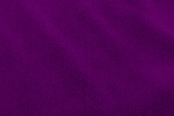 Violet clean wool texture background. light natural fashion wool. purple seamless cotton. texture of fluffy fur for designers. close-up fragment white wool carpet.