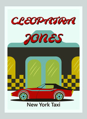 Vintage poster Cleopatra Jones