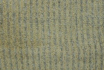 Gray brown woolen fabric texture of crumpled striped cloth clothes