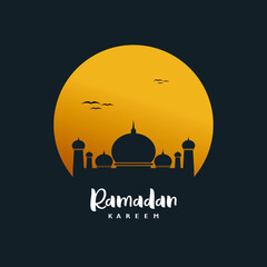 poster ramadan vector
simple and elegant design