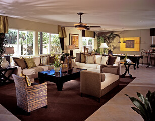 House Living room Interior Design of Home