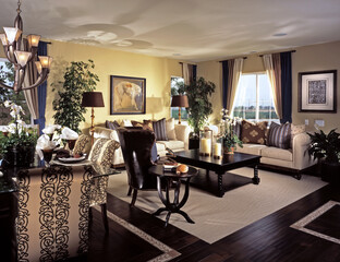 House Living room Interior Design of Home
