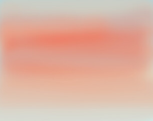 Blue and orange background. Orange gradient on a blue background. Minimal illustration with blue and orange. Soft and minimal digital painting and background. Summer sky illustration. Blurry.