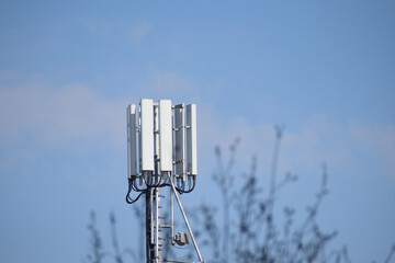 Antenna 5G in a city