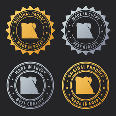 Made in Egypt - gold and silver stamp set. Best quality. Original product.