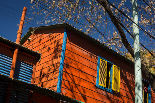 Colorful Conventillo in La Boca