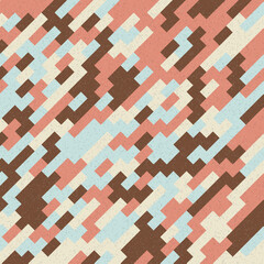 Abstract Geometric Pattern generative computational art illustration
