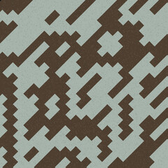 Abstract Geometric Pattern generative computational art illustration