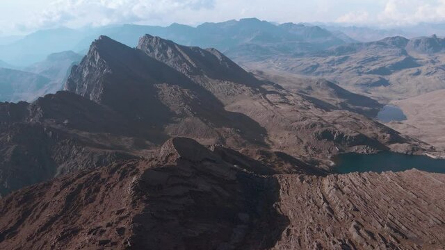 monta&ntilde;as y lagunas 