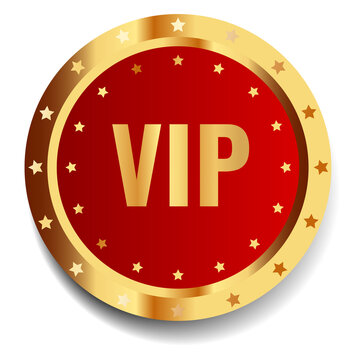 Sign, Signage, VIP, For Honorary Users In Various Areas Where It Is Necessary, Such As Casinos, VIP Offers, Special Guests, For Privileges And Distinctions