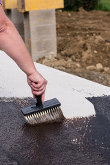 Handwerker auf Baustelle