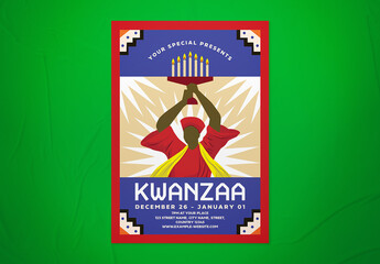 Kwanzaa Celebration Flyer Layout