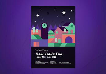 New Year's Eve Flyer Layout