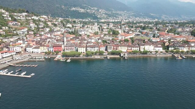Altstadt von Ascona, Tessin, Schweiz