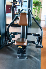 sports equipment without people, indoors
