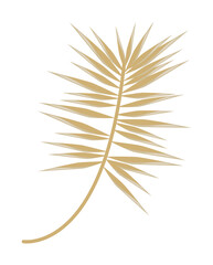 golden leafs palm