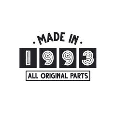 1993 birthday celebration, Made in 1993 All Original Parts