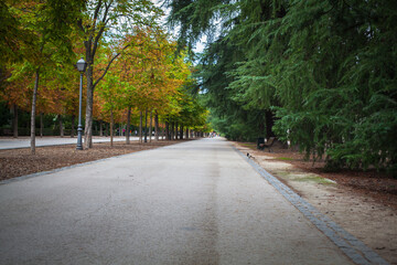Madrid, Spain. Retiro Park (Parque de El Retiro). Picture taken – 26 September 2021.