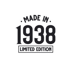 Made in 1938 Limited Edition