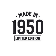 Made in 1950 Limited Edition