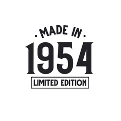 Made in 1954 Limited Edition