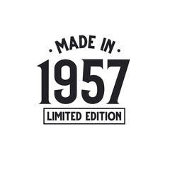 Made in 1957 Limited Edition