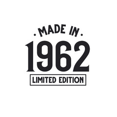 Made in 1962 Limited Edition