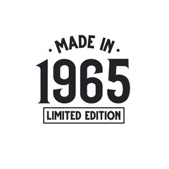Made in 1965 Limited Edition