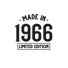 Made in 1966 Limited Edition