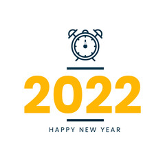  Modern creative 2022 new year banner logo icon social media post template