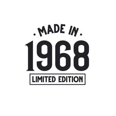 Made in 1968 Limited Edition