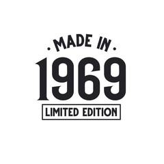 Made in 1969 Limited Edition