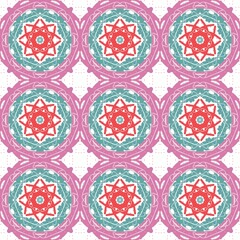 traditional and contemporary seamless textile patterns, geometric motif patterns, suitable for the textile industry, carpets, wall backgrounds, ceramic pattern, with high resolution ready for printing