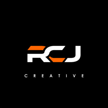 RCJ Letter Initial Logo Design Template Vector Illustration