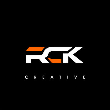 RCK Letter Initial Logo Design Template Vector Illustration