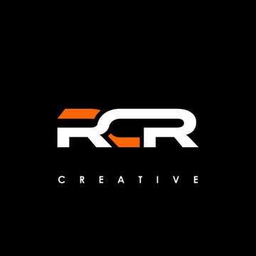 RCR Letter Initial Logo Design Template Vector Illustration