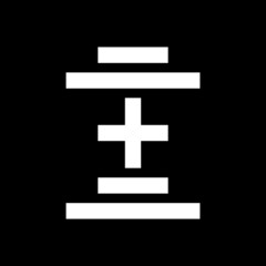 Obraz premium Pillar logo template