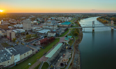 Alexandria Lousiana Aerial