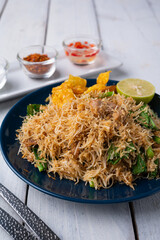 Fried Rice Noodles with Pork