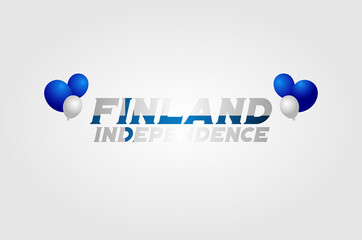 Finland Independence Day Design Background For Greeting Moment