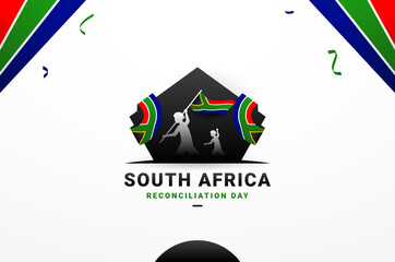 South Africa Reconciliation Day Design Background For Greeting Moment