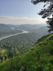 view from the mountain
