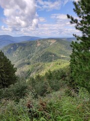 landscape in the mountains