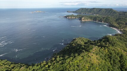 Natural beaches and nature in Las Catalinas, Guanacaste, Costa Rica..