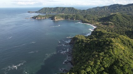 Fototapeta premium Natural beaches and nature in Las Catalinas, Guanacaste, Costa Rica..