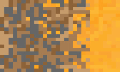 Mosaic pixel abstract background vector design.