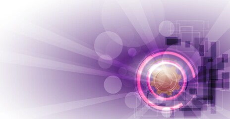 Abstract technological background. Business futuristic innovation background. Dark shades grunge illustration.