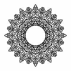 mandala ornament or flower